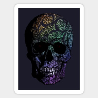 Decorative Skull-Death-Metal Magnet